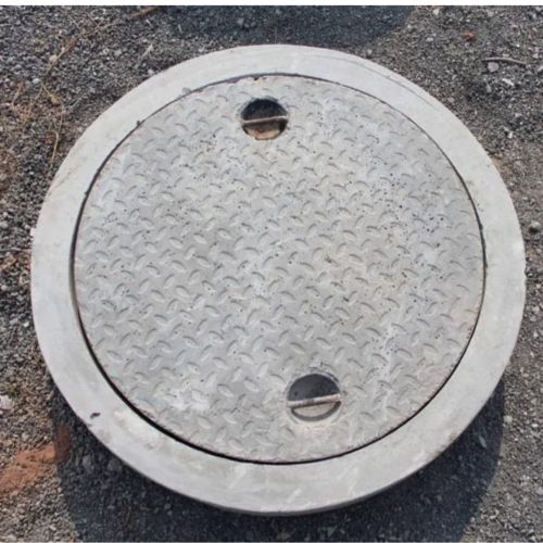 Cement Manhole Cover, Color : Gray Standard Size, Weight : Heavy