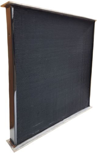 Copper Brass Air Cooled Industrial Radiator, Color : Black