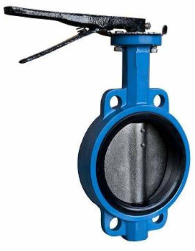 Stainless Steel Wafer Butterfly Valve, Color : Blue, Black