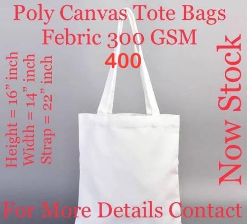 Cotton Printed Canvas Bags for Shopping, Advertisement