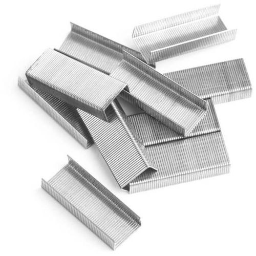 Stainless Steel Polished Stapler Pins, Color : Grey
