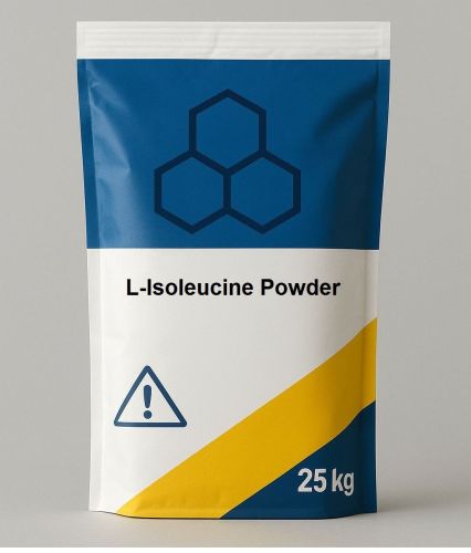 L-Isoleucine Powder, CAS No. : 73-32-5, Purity : 99%