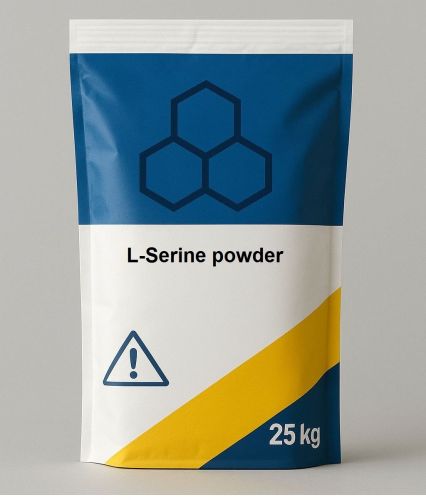 L-Serine Powder, Color : White