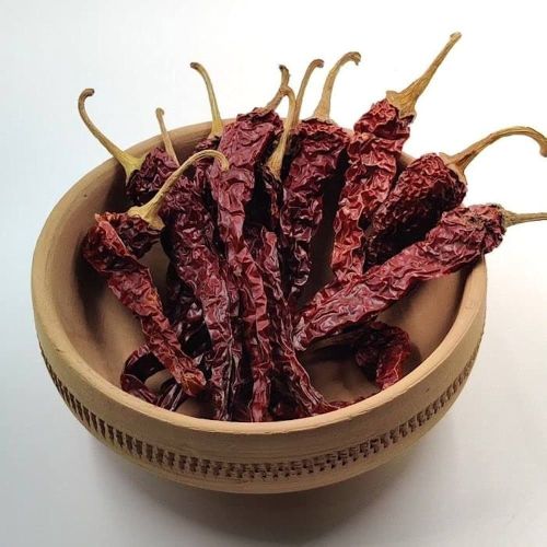 Organic Kashmiri Stemmed Dried Red Chilli, Packaging Size : 1kg