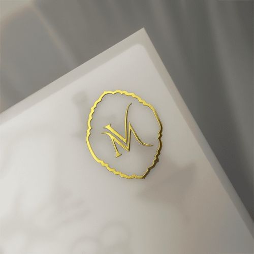 Printed Metal Stickers for Home, Lamination, Office, Shipping Labels