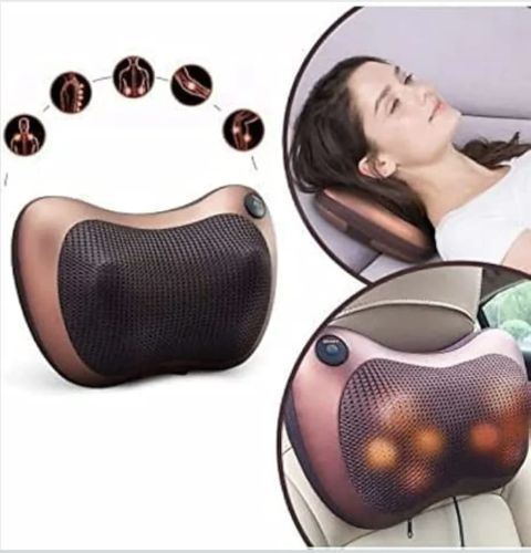 Electric Neck Shoulder Back Massager, Color : Brown