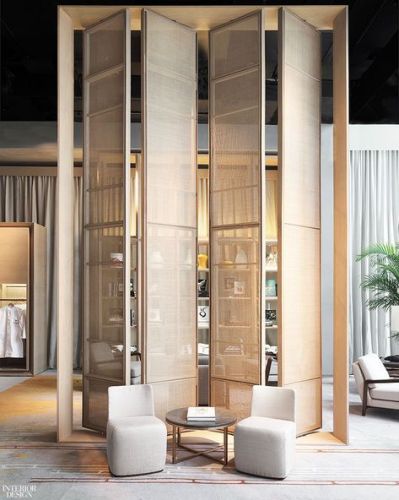 Muro Aluminum Slimline Wall Partition, Open Style : Sliding