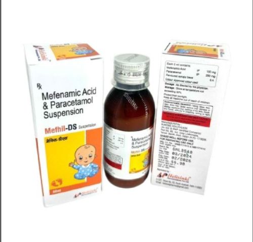 Mefenamic Acid And Paracetamol Suspension, Brand Name : Mehfil-DS