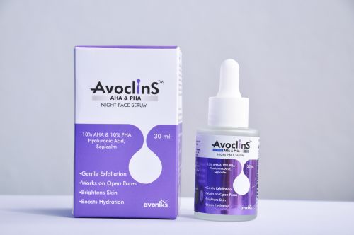 Avoclins Aha & Pha Night Face Serum