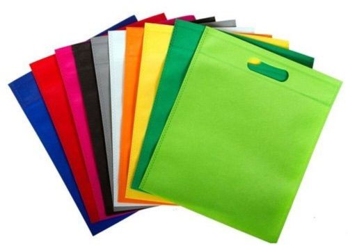 Non Woven Plain D Cut Bag, Shape : Rectangular for Shopping Ue