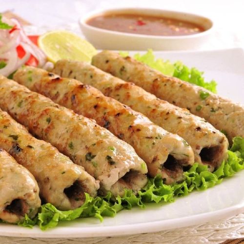 Frozen Plain Chicken Seekh Kabab, Product Type : Ready To Eat Foods