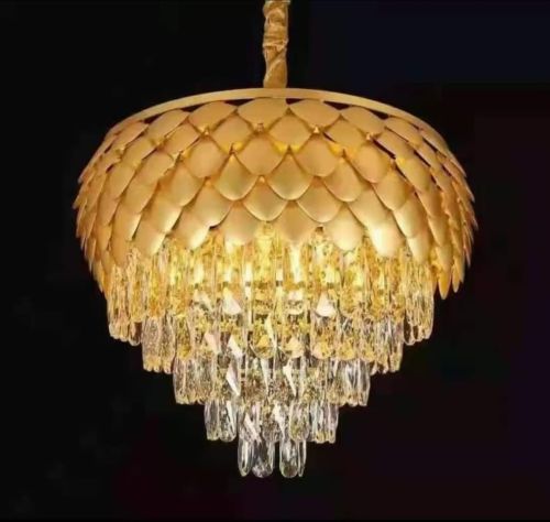 K9 Crystal Golden Finish Exqusite Design Chandelier