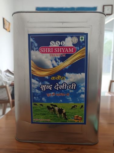 15 Kg Tin Shree Shyam Cow Desi Ghee