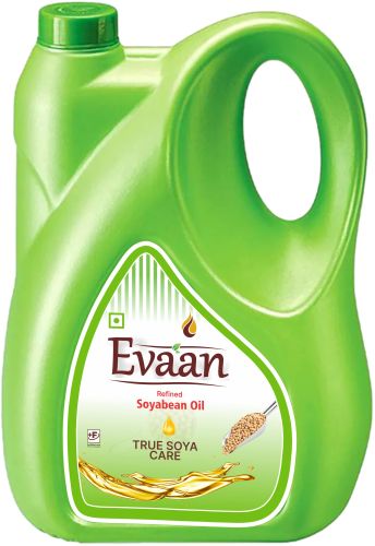 Refined Soybean Oil, Brand Name : Evaan, Packaging Size : 5ltr