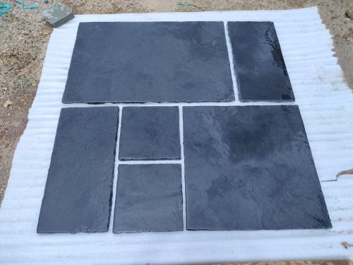 Veined Polished Limestone Black Lime Stone