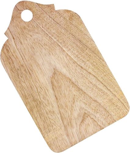 Light-Tone Hardwood Wooden Kitchen Utility Serving Board