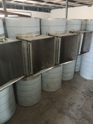Coated Garbage Chute Systems, Color : Silver for Industries Use