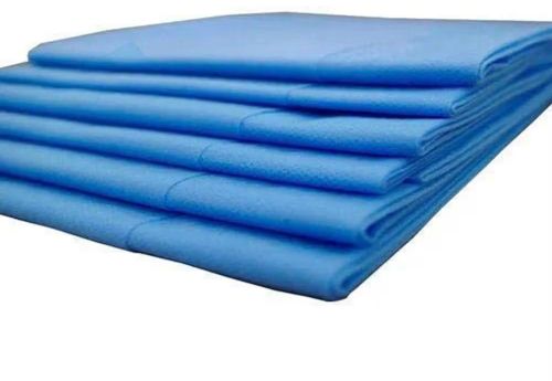 Bleached Blends Disposable Bed Sheet, Brand Name : Peace Multisizes