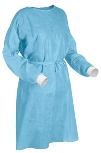 Cotton Disposable Isolation Gown, Brand Name : Peace