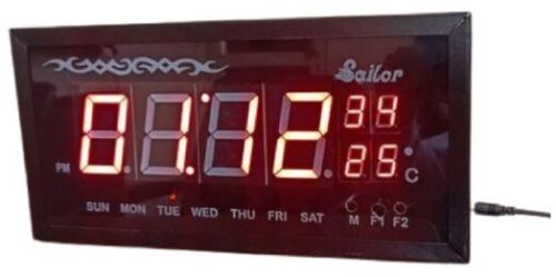 IDC-01/HH:mm:SS/T/D/AM/FND Digital Clock