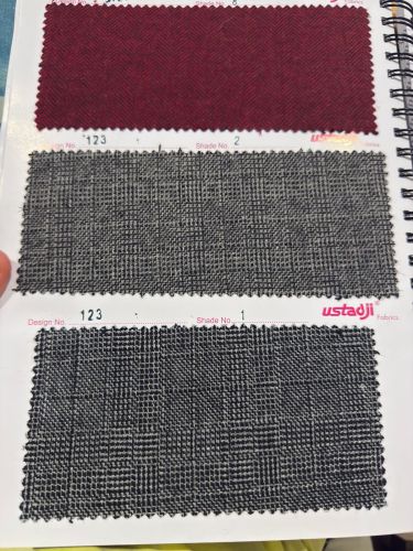 Cotton & Wool 444 GSM Blazer Fabric, Brand Name : Ustad Ji