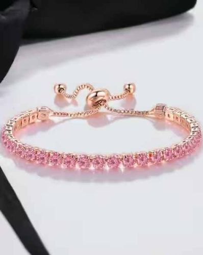 Metal Designer Bridal Stone Studded Armlet, Color : Rose Gold