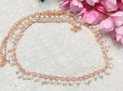 Metal Heavy Bridal Kundan Stone Kamarbandh