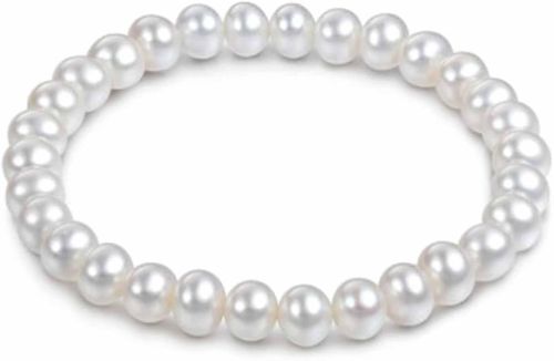 Pearl Beaded Party Wear Bracelet, Brand Name : She Collection