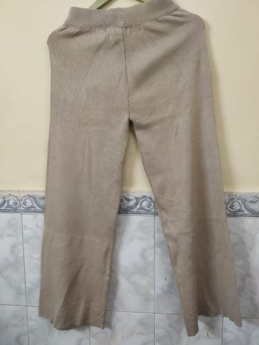 Plain Clay Ladies Woolen Palazzo All Sizes Casual Wear