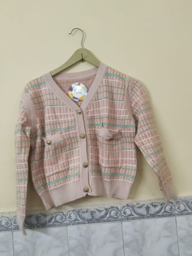 Fancy Ladies Woolen Cardigan, Color : Multicoloured