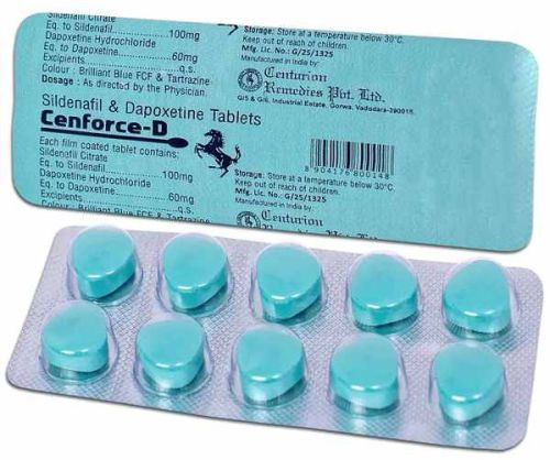 Cenforce D Sildenafil Dapoxetine Tablets