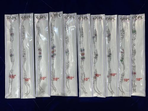 Polished Trendy Sterling Silver Girls Anklets