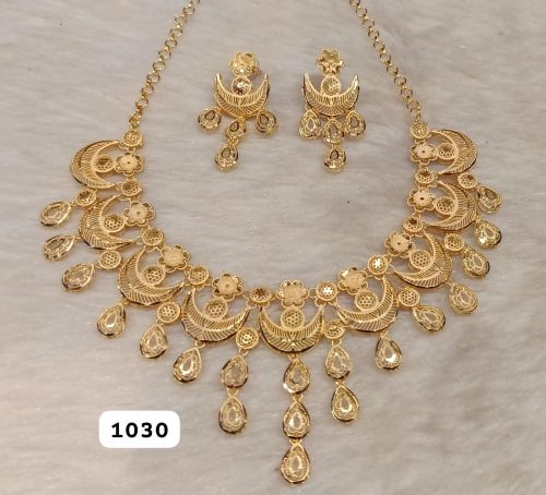 Polished Gold Wedding Sets, Color : Yellow