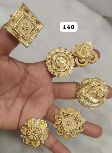 Ladies Gold Rings Casual, Formal