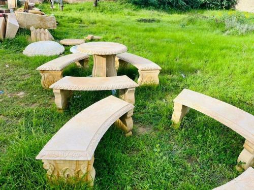 Sandstone Garden Sofa