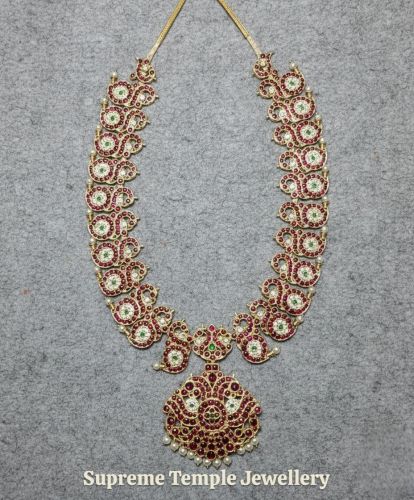 Parrat Mango Haraam Gold Necklace Traditional, Length : Standard