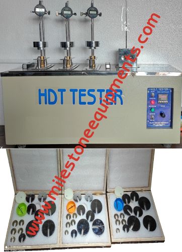 Metal Semi Automatic Heat Deflection Temperature Tester