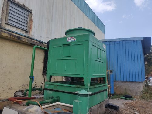 Electric FRP Cooling Tower, Color : Light Green