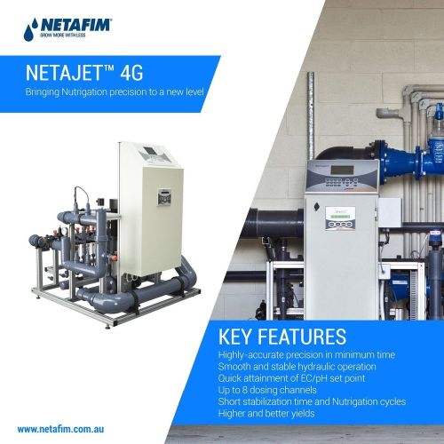 Netafim Netajet 4G Precision Fertigation System, Weight : 150 Kg