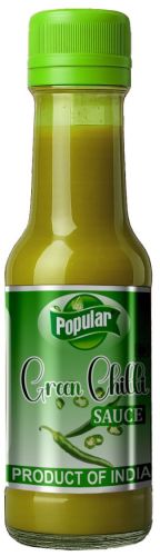 Vinegar 200g Popular Green Chilli Sauce, Packaging Type : Bottle