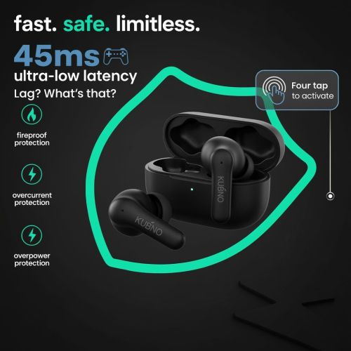 Kubno Bluetooth Earbuds 13mm Speaker for Restaurant, Hotel, Home, Gym