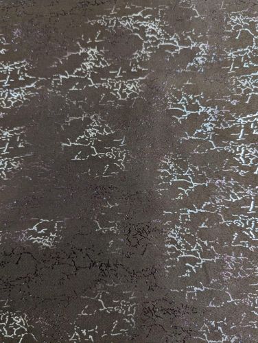 Foil Print Curtain Fabric