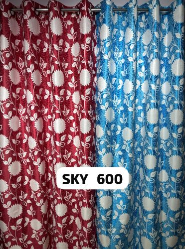 Warp Knitted Fabric Sky Readymade Curtain