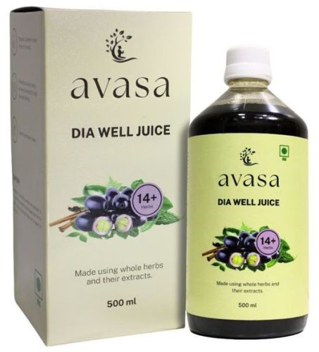 Herbal Dia Well Juice, Brand Name : Avasa Ayurveda