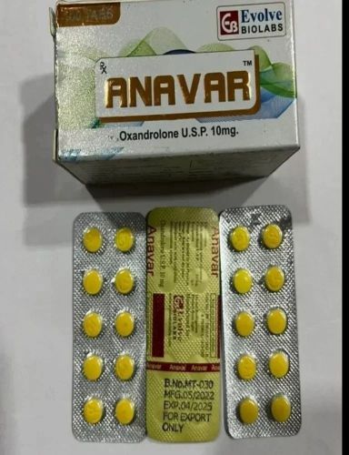 Anavar Tablets, Packaging Type : Box