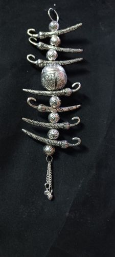 Aluminium Polished Antique German Silver Lemon and Chilli