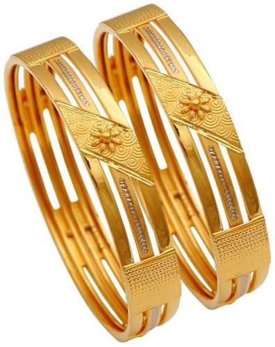 Ladies Gold Plated Bangles Standard Women's Sizes