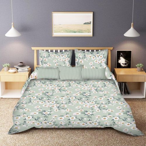 Green Meadow Cotton Comforter Set