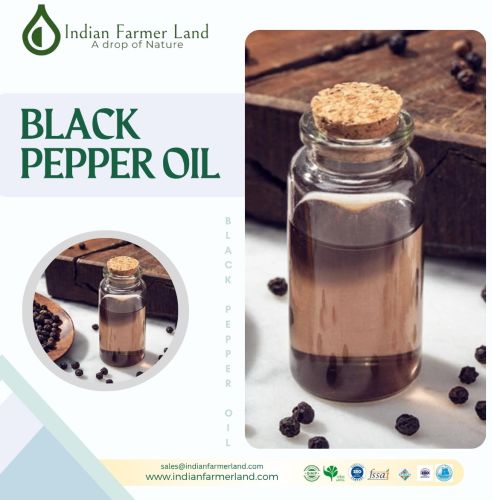 Black Pepper Seed Oil, Packaging Type : Glass Bottle for Food Flavoring