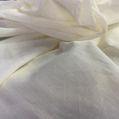 Cotton Voile Fabric, Color : Greige / Custom Dyed